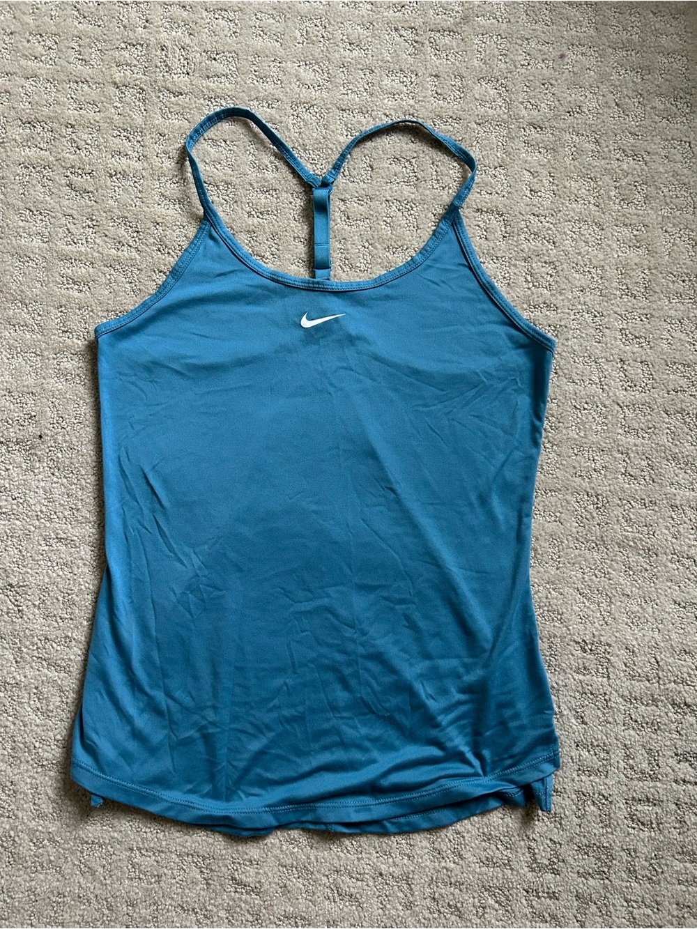 Nike Women's Blue Racerback Tank Top